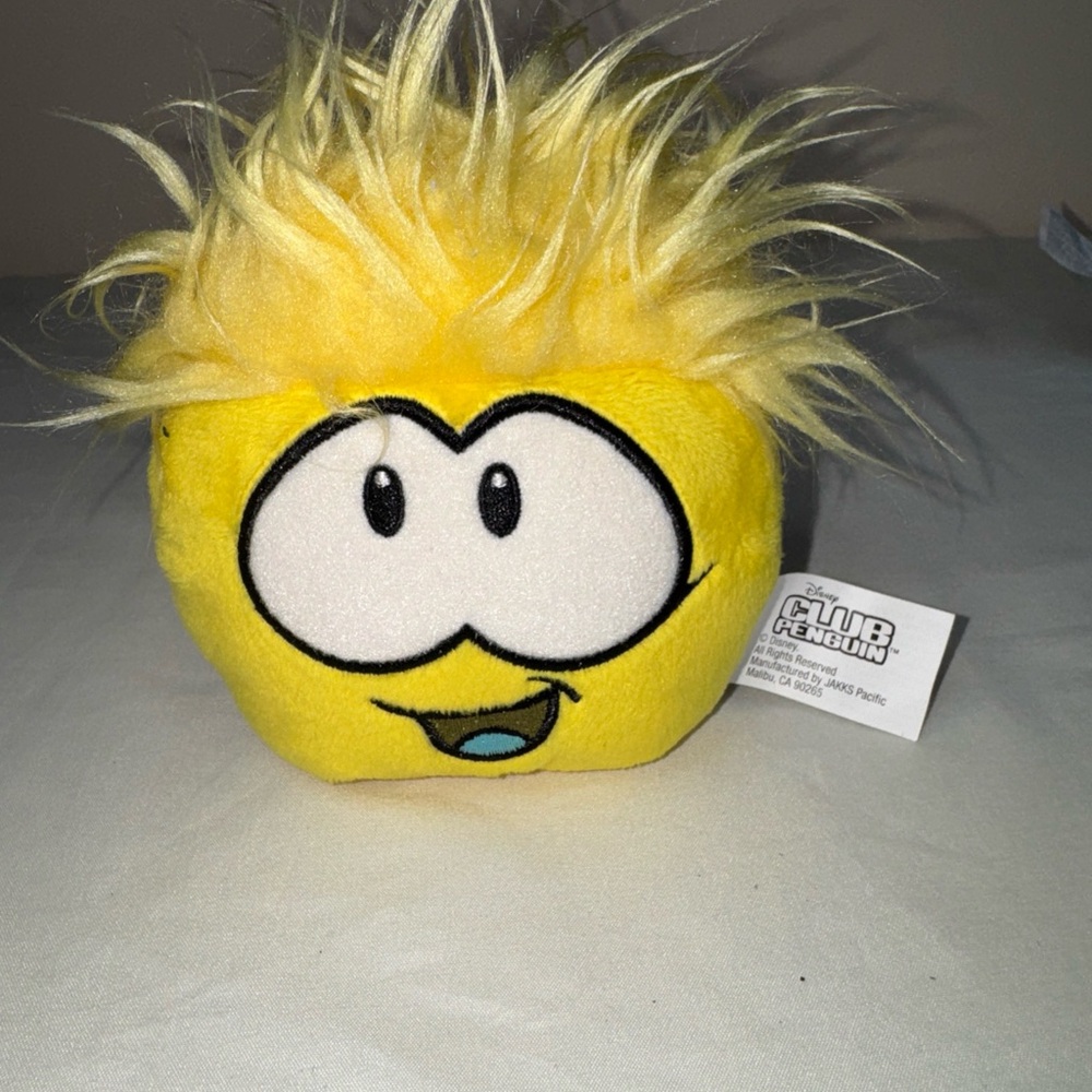 Club Penguin Yellow Puffle Plush Toy by Disney